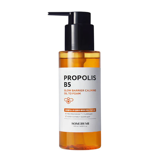 SOME BY MI Propolis B5 Glow Barrier Calming Oil to Foam